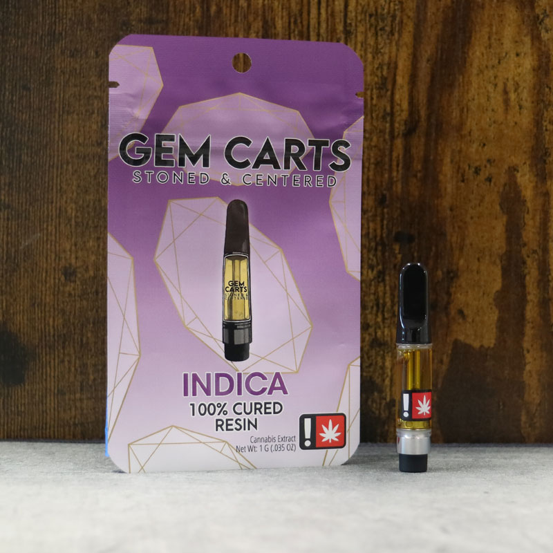 Indica Gem Carts by The Dope Depot