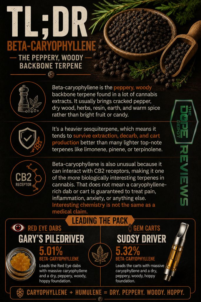 Meet the Terpenes Beta-Caryophyllene