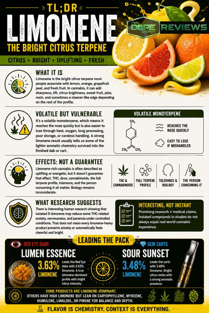 Meet the Terpenes Limonene