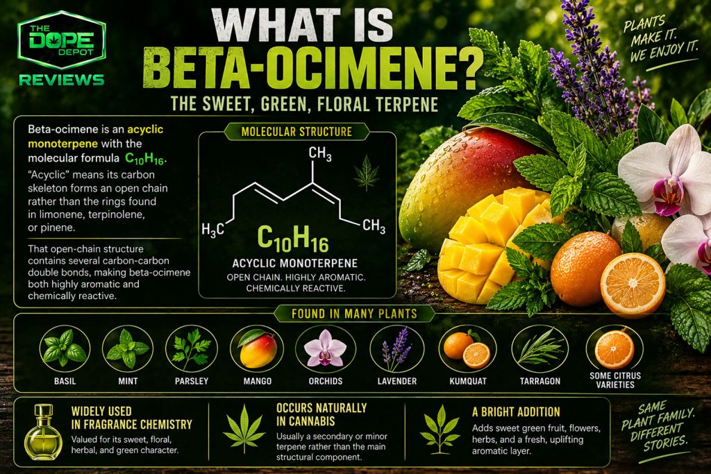 Meet the Terpenes: Ocimene