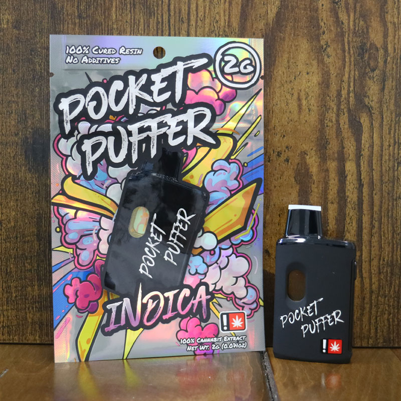 Glitter Bomb Pocket Puffer by The Dope Depot